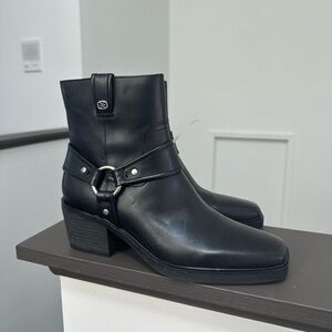 Sam Edelman Black Ankle Boots
